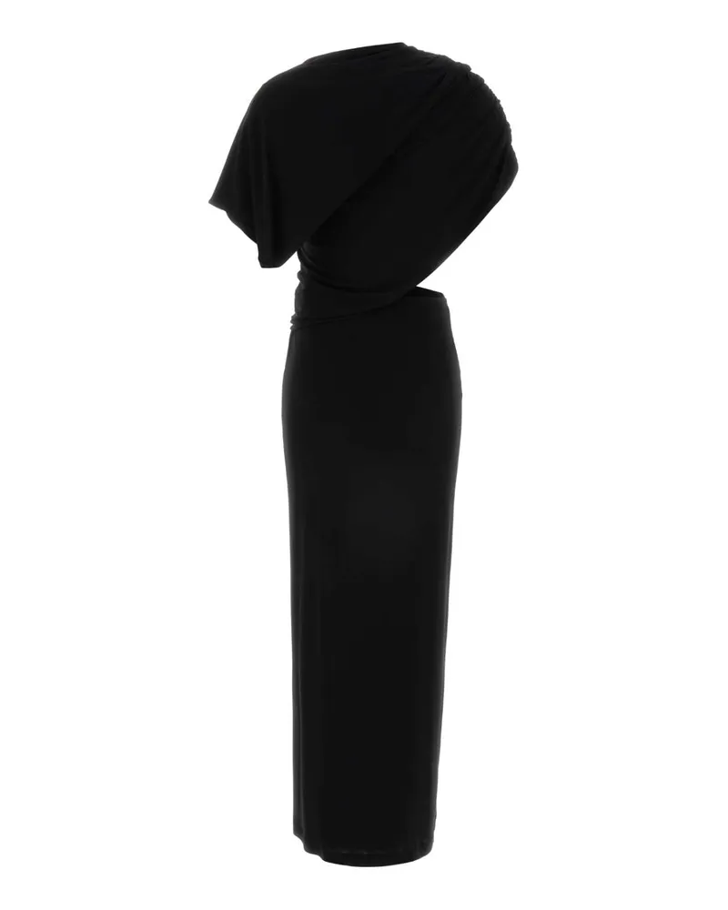 Alberta Ferretti A04380124 0555 Nero Abiti Dress Black