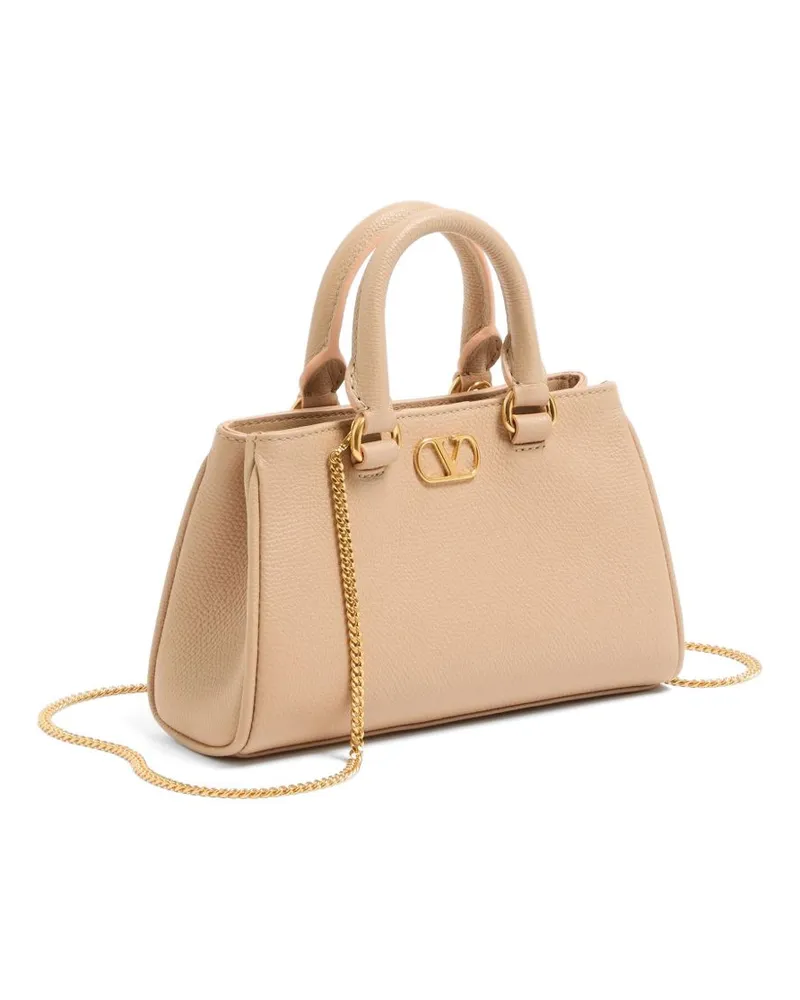 Valentino Garavani Top Handle Bag — Beige Beige