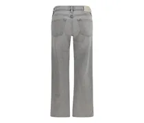 Straight-Leg Jeans — Gray