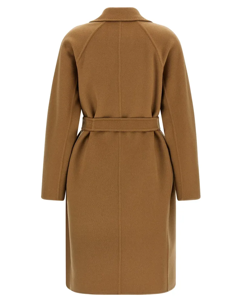 Max Mara Pure Cashmere Coat — Camel Camel