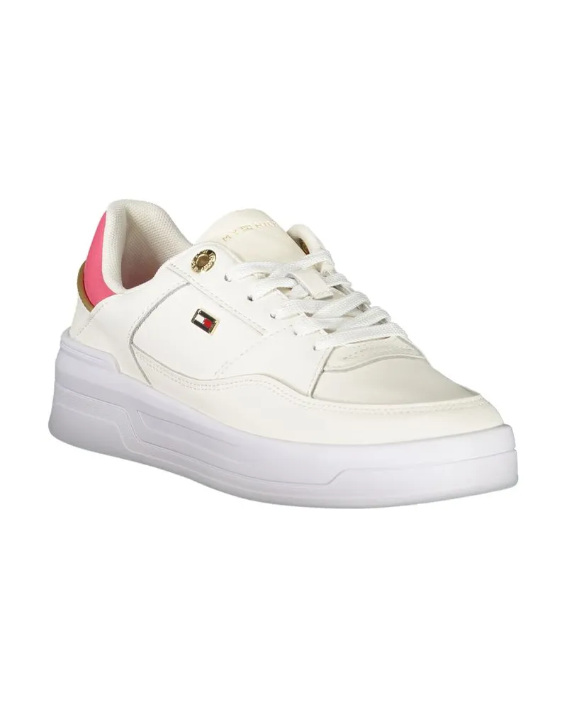 Tommy Hilfiger Polyurethane Sneaker — White White