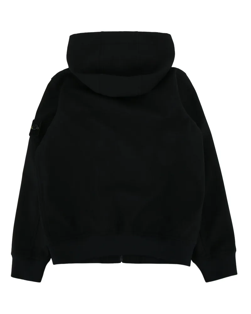 Stone Island Parka Jacket — Black Black