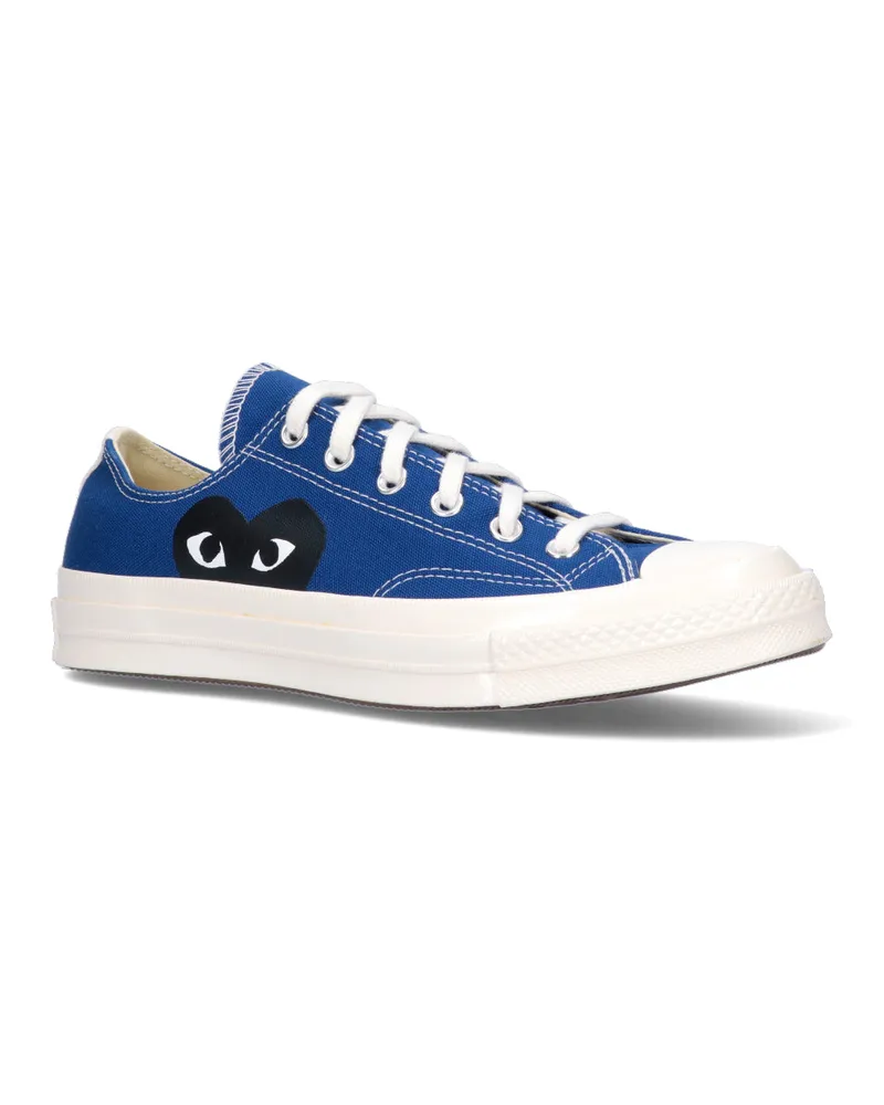 Comme des Garçons Unisex Sneakers Blue Cotton Blue
