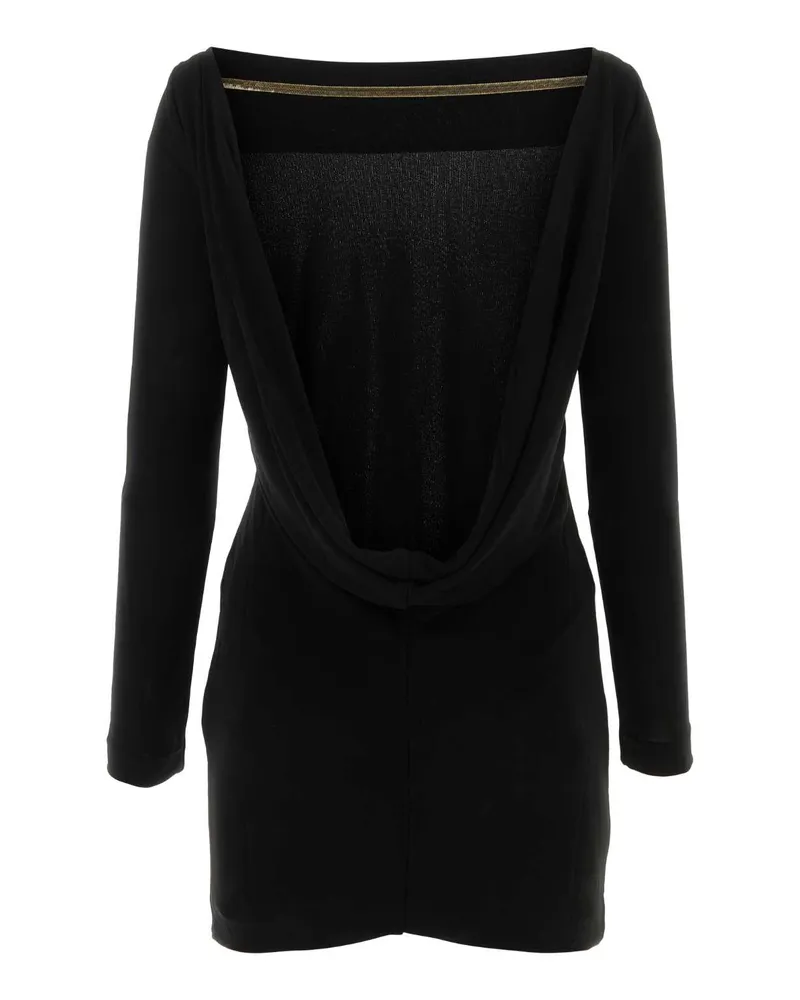 Dsquared2 Women's Black Viscose Mini Dress Exterior: Abiti Black
