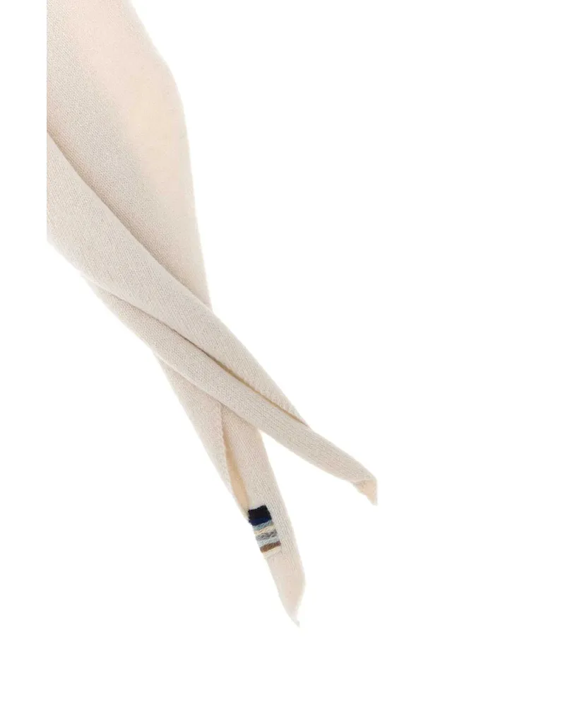 extreme cashmere Women's Ivory Cashmere Blend Nâ°35 Foulard Bone Sciarpe E Scarfs Beige