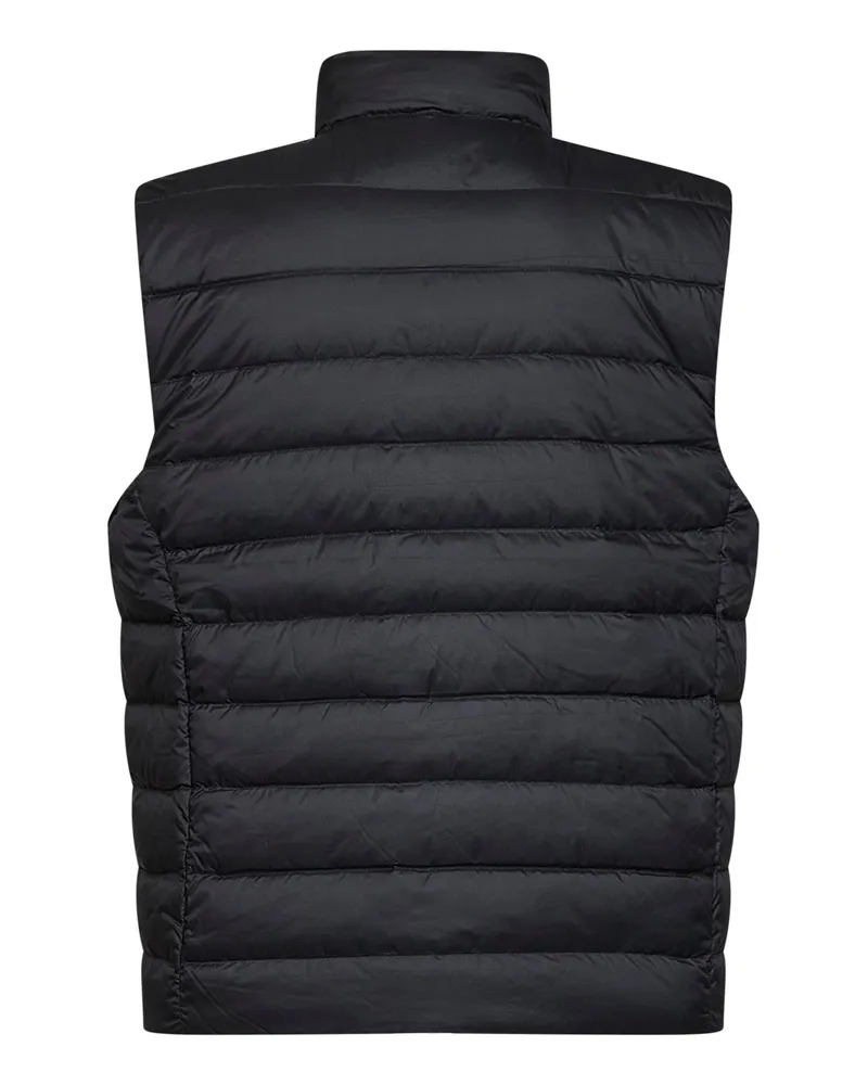 Ralph Lauren Men's Packable Padded Vest The Colden Black Recycled Polyester & Down Jackets Black