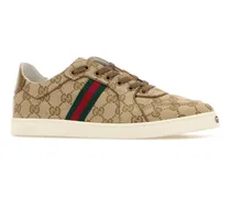 GG Canvas Sneaker — Beige