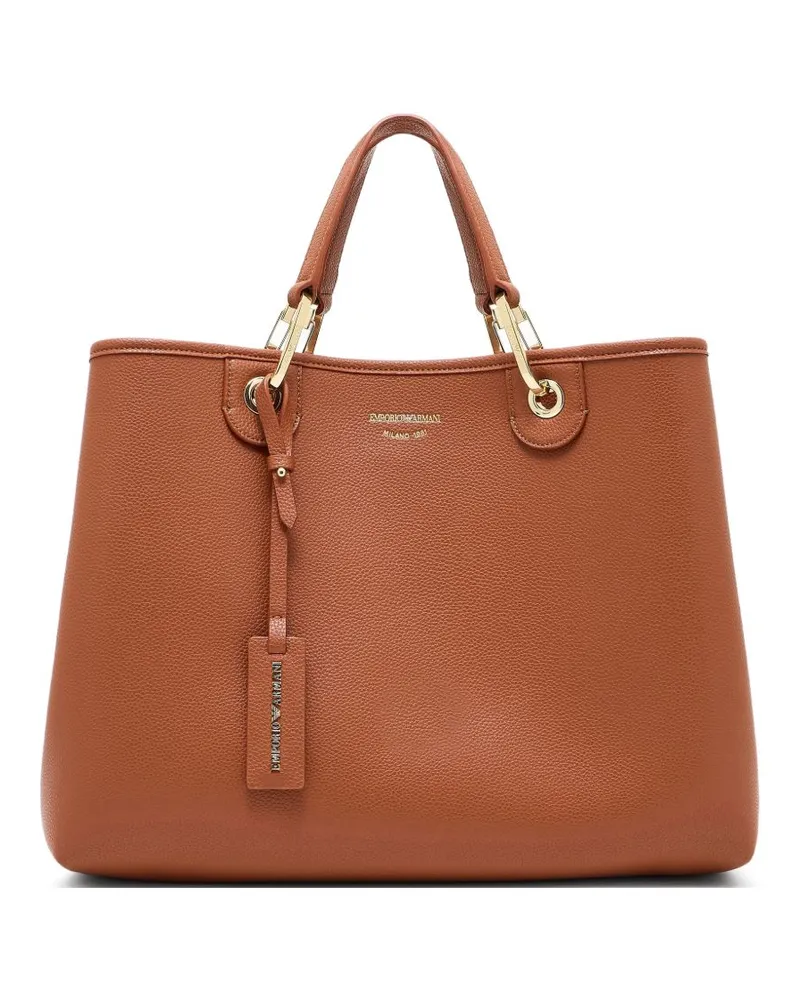 Emporio Armani MyEA Tote Bag — Camel Camel