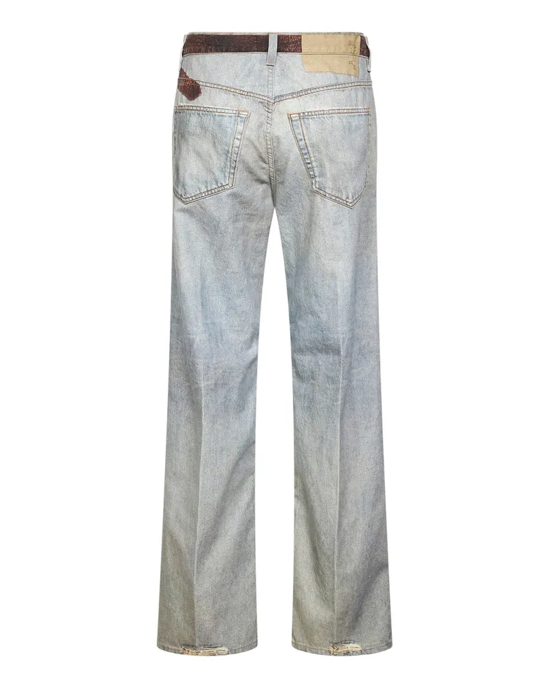 Haikure Women's Boyfriend Jeans Bonnie Beige Cotton Beige