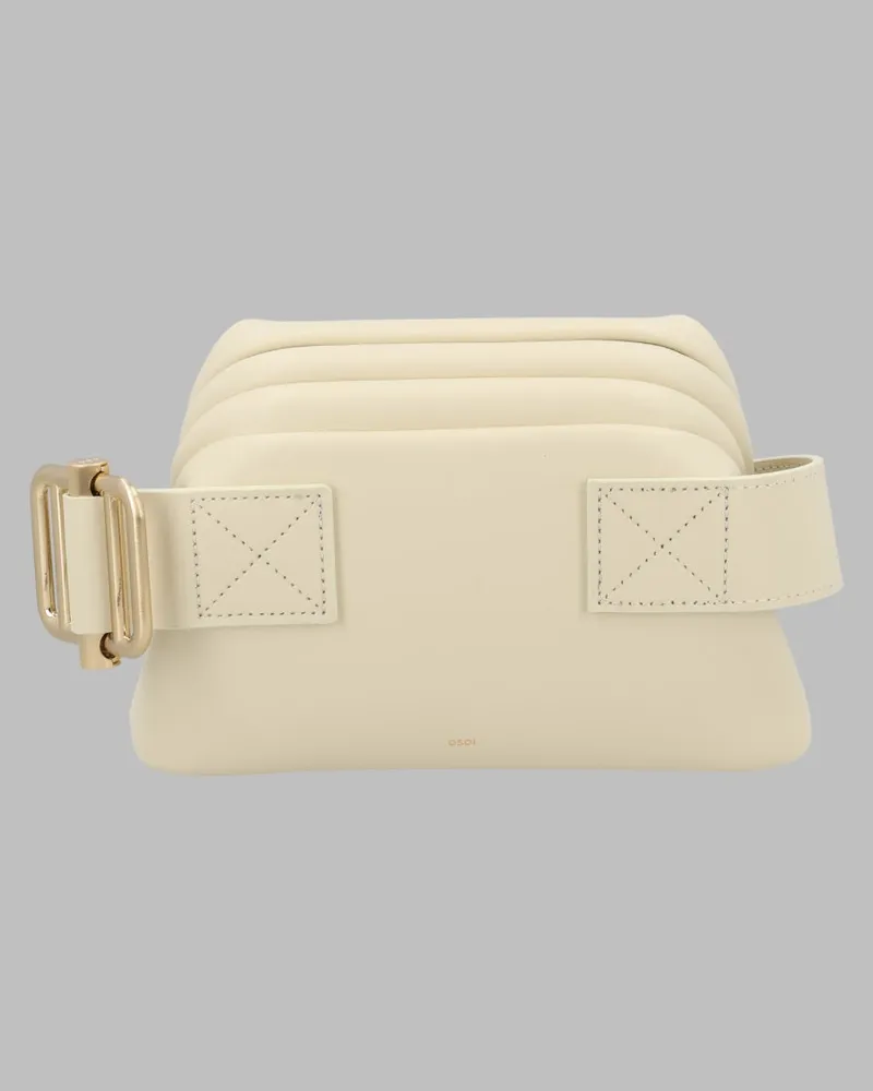 OSOI Women's Shoulder Bag Pecan Brot Beige Leather Beige