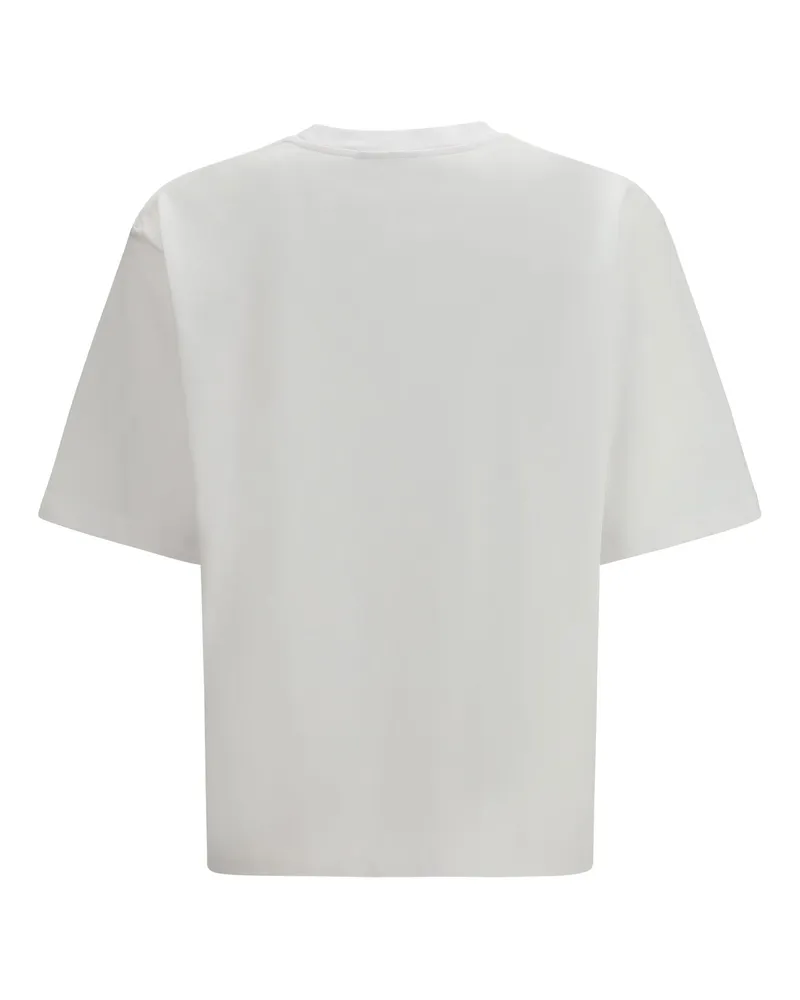Dsquared2 Logo-Print Cotton T-Shirt — White White