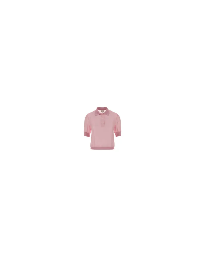 Jacob Cohën Women's Polo Rosa Wo Se Maglieria Sweater Pink