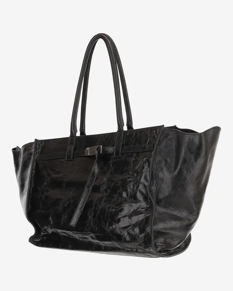 Benedetta Bruzziches Women's Weekend Leather Bag Black Shoulder Black