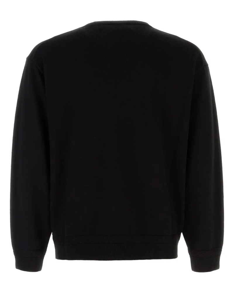 Kenzo Men's Black Wool Sweater Exterior: Maglieria Black