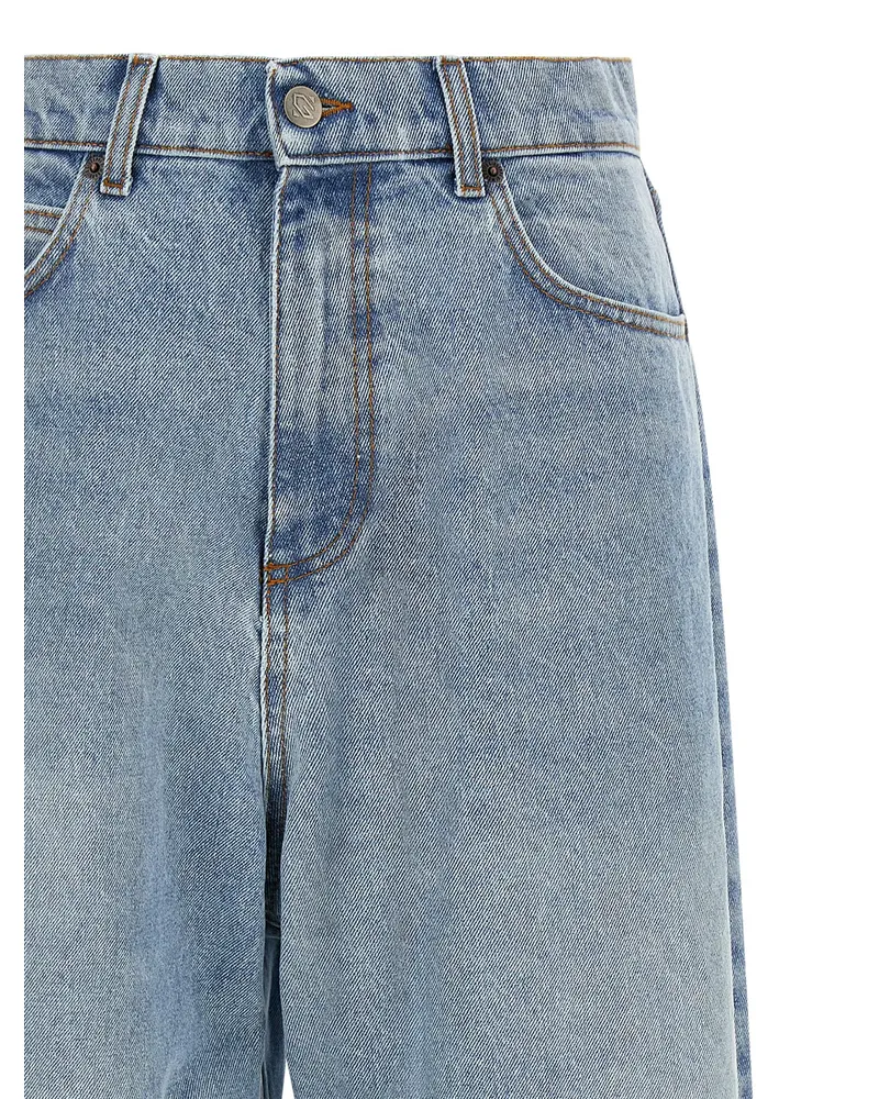 Giuseppe di Morabito Crystal-Embellished Bermuda Shorts — Blue Blue