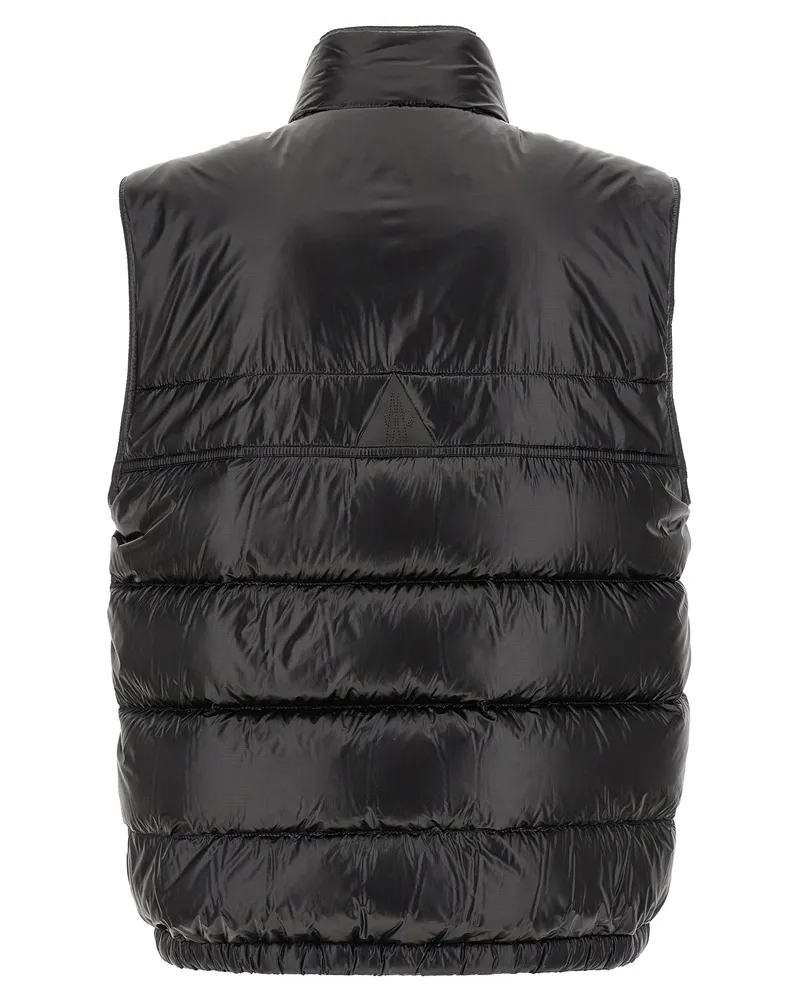 Moncler Men's Black Polyester Shell Jacket Clothing Black