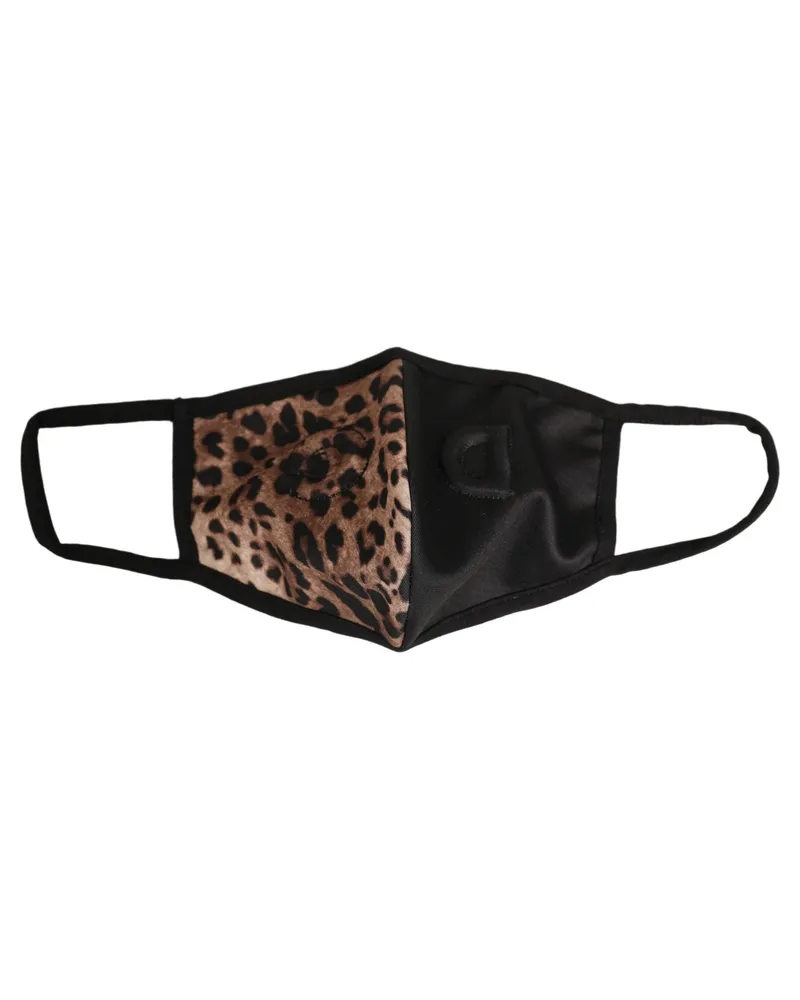Dolce & Gabbana SMY10480 Face Mask — Black Black