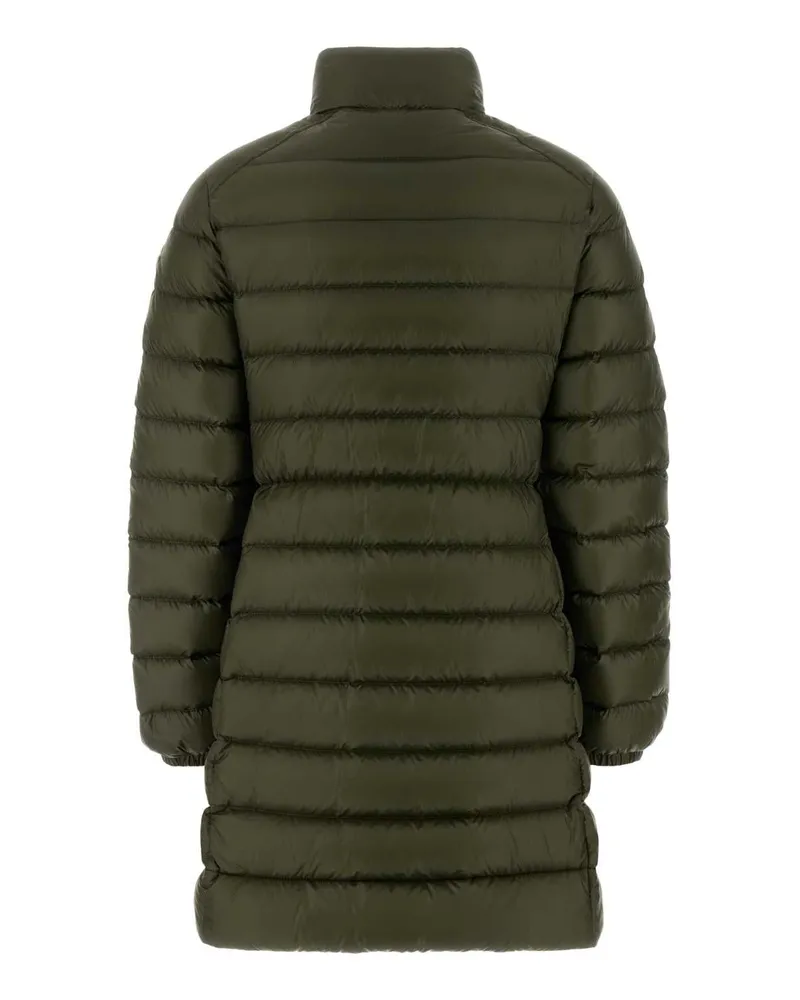 Moncler Women's Olive Green Nylon Genet Down Jacket 825 Outer: Polyamide-Nylon Cappotti Polyamide/nylon Green