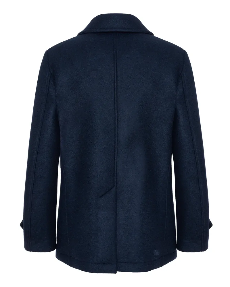 Colmar Men's Peacoat Navy Blue Polyester Coat Navy