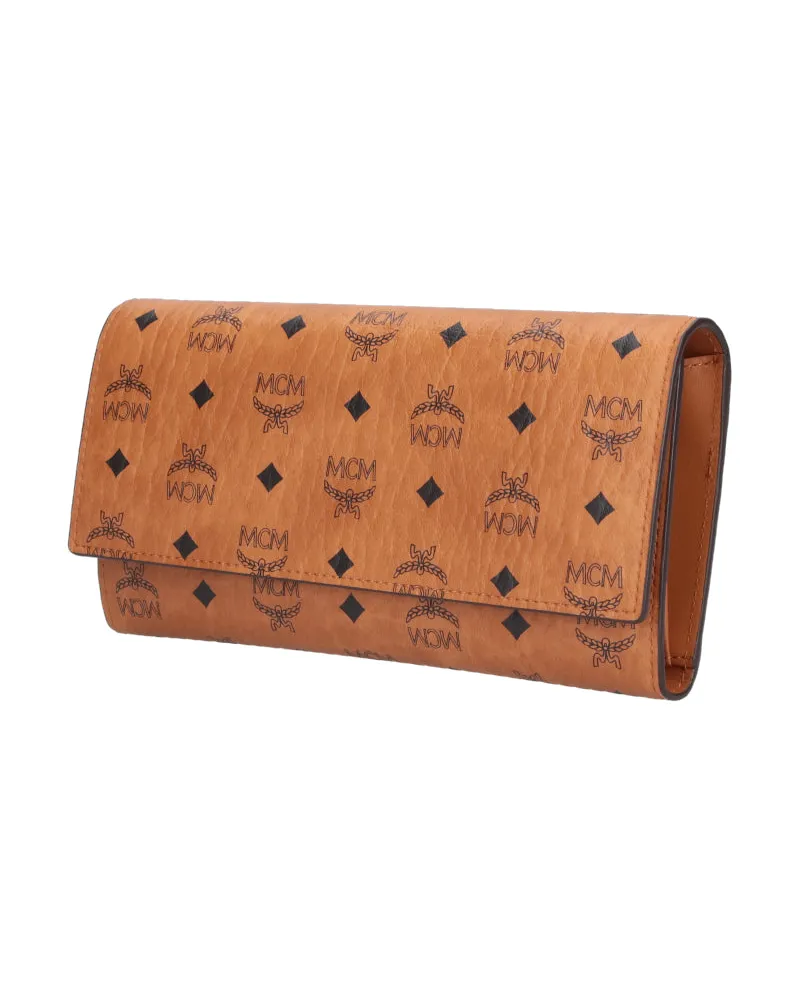 MCM Women's Wallets Brown Polyurethane Brown