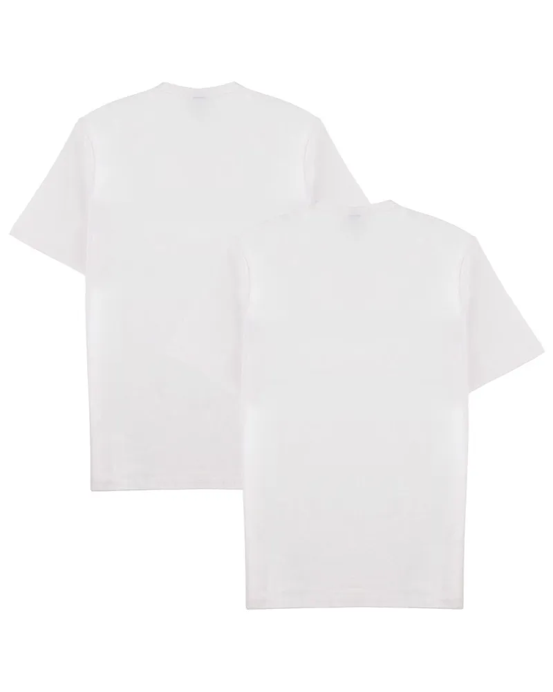 HUGO BOSS Logo Cotton-Elastane T-Shirt Set — White White