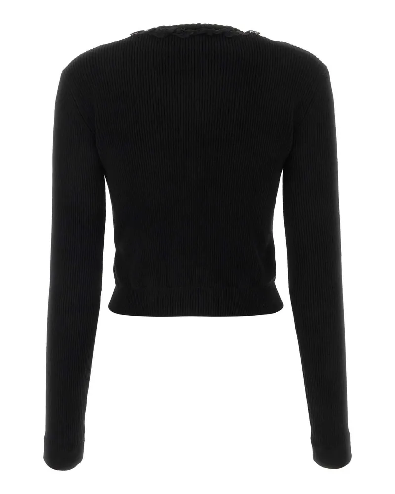 Alessandra Rich Black Sweater Black