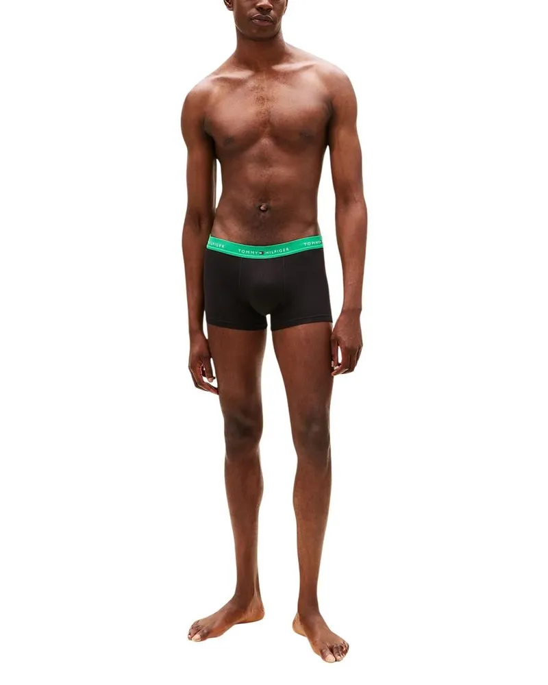 Tommy Hilfiger Cotton Boxer Shorts — Black Black
