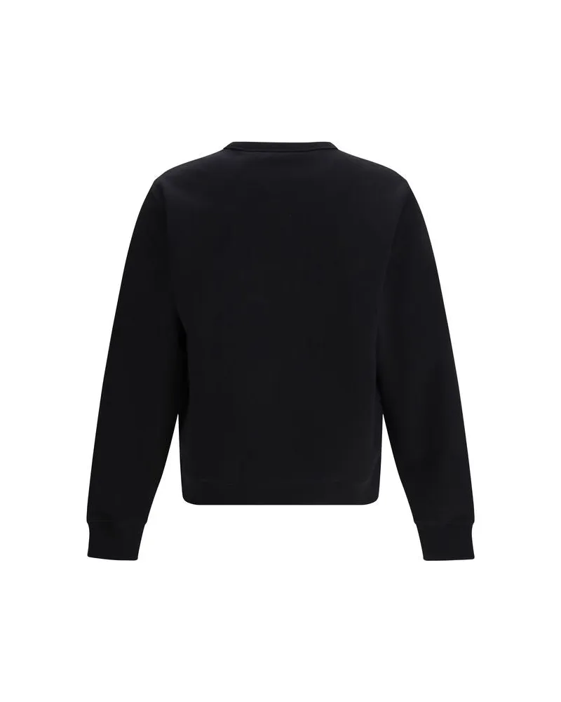 Burberry Men Black Cotton Sweatshirt Clothing Black