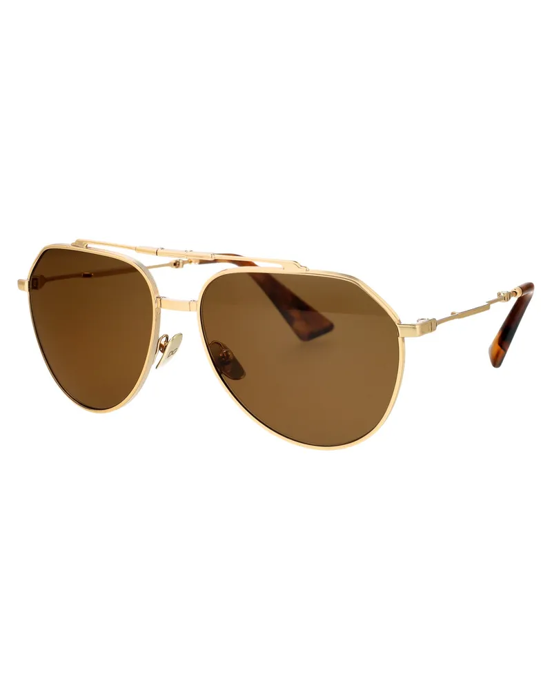 Dolce & Gabbana Men's Sunglasses 0dg2302 Gold Metal Gold