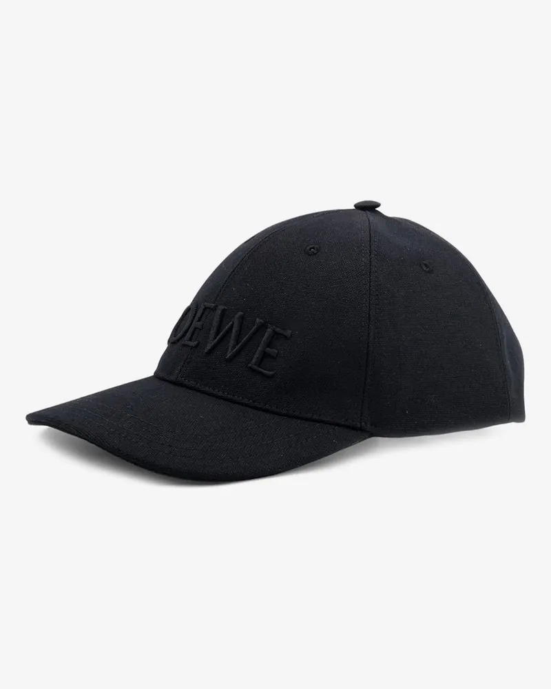 Loewe Women's Cotton Hat Black Black