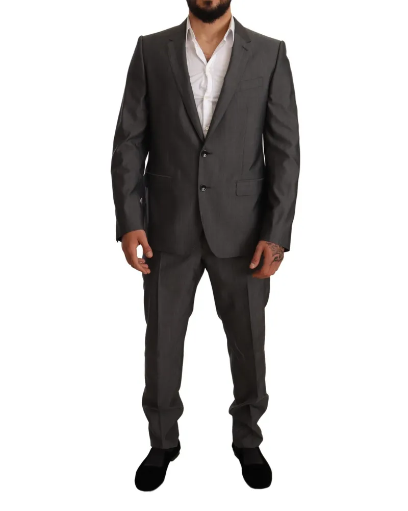 Dolce & Gabbana Martini Pant Suit — Gray Gray