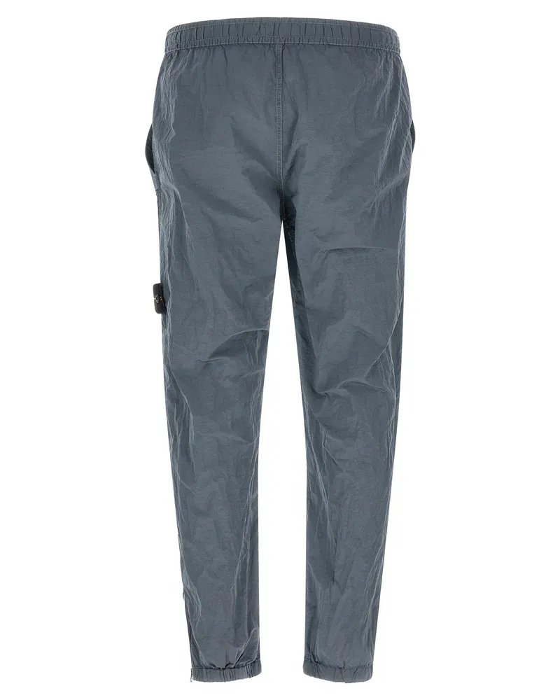 Stone Island Men's Gray Polyamide Joggers (workout Pants Gray