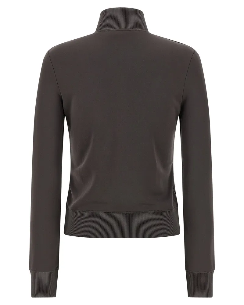 Courrèges Women's Gray Polyester Sweatshirt Clothing Gray