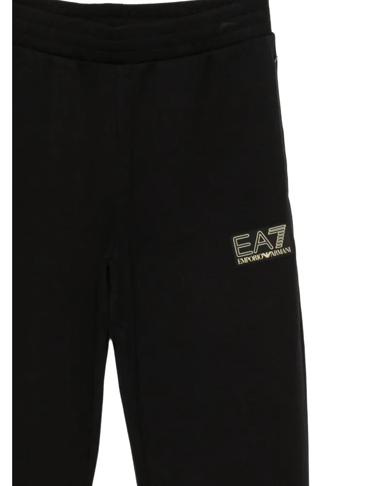 EA7 Logo Joggers — Black Black