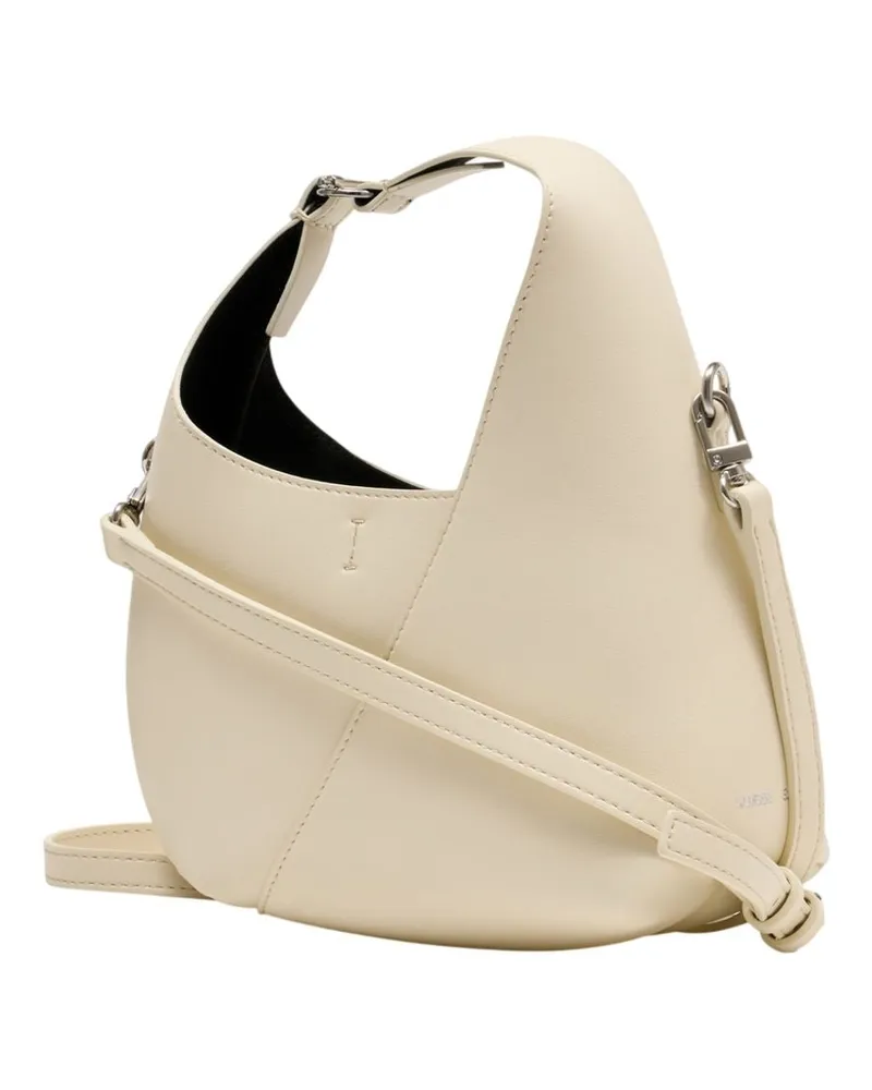 Samsøe & Samsøe Women's Sakaia Mini 15944 Purse - Samsøe Leather Ivory Calfskin Bags Handbags-Purses Ivory