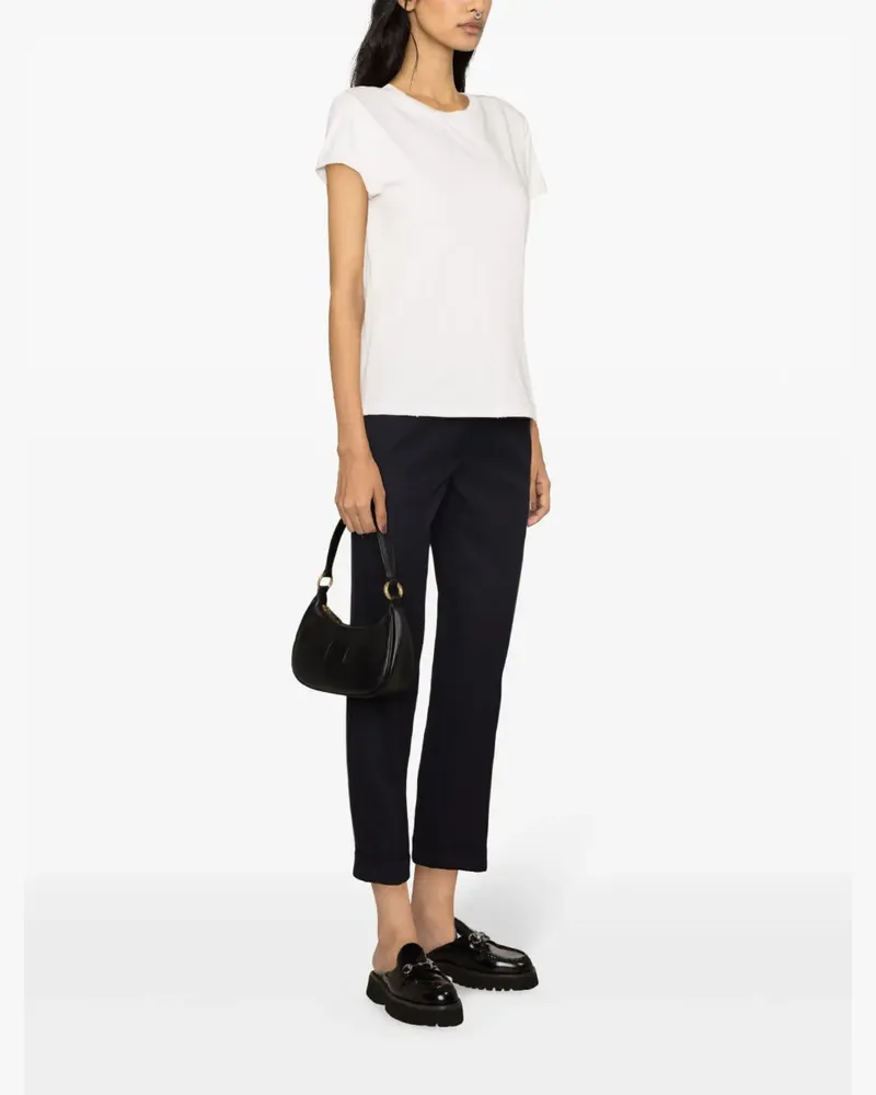 Golden Goose Women's Logo-Patch Cotton T-Shirt Ss26 W White