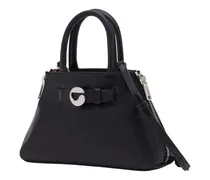 Women's Data Crossbody Bag Black Calfskin