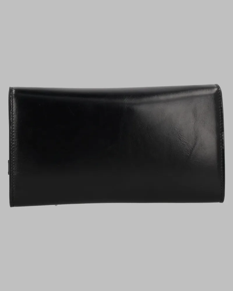 Balmain Wallet — Black Black