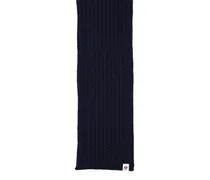 Merino Wool Scarf — Blue