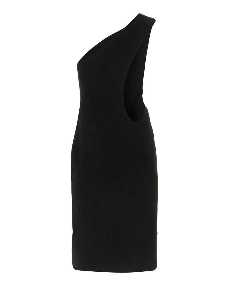 Bottega Veneta Women's Black Viscose Blend Dress 1000 Exterior: Nylon Abiti Black