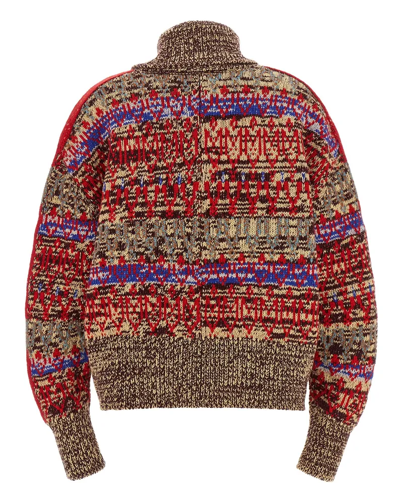 Dries van Noten Teda Cardigan — Red Red