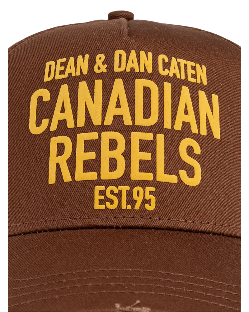 Dsquared2 BCM096505C000015087 Baseball Cap — Brown Brown