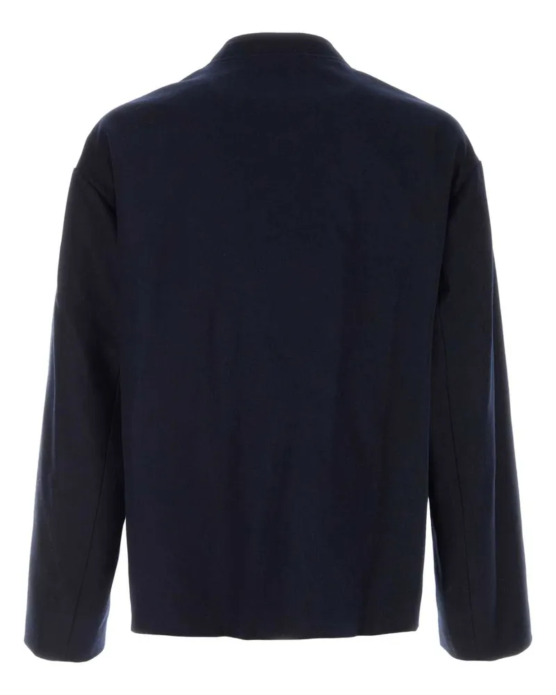 Jil Sander Men's Blouson 151 401 Camicie Shirt Navy