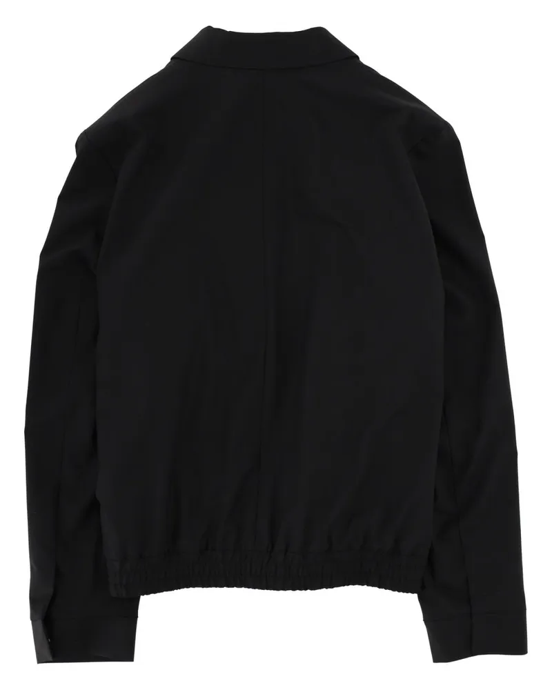 HUGO BOSS Slim Fit Wool Jacket — Black Black