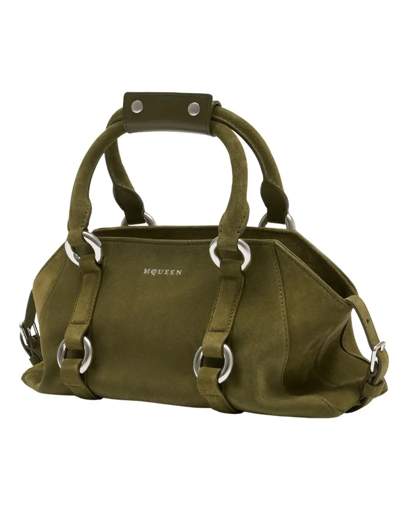 Alexander McQueen Women's Farringdon Small Purse -  Leather Green Calfskin Bags Handbags-Purses Green