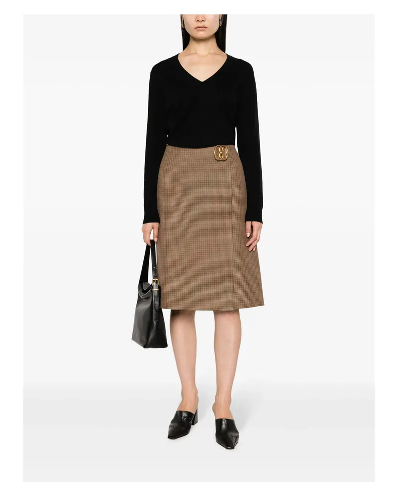 Vince Cashmere V-Neck Sweater — Black Black