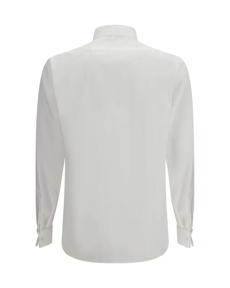 Tom Ford Men's White Cotton Dress Shirt White
