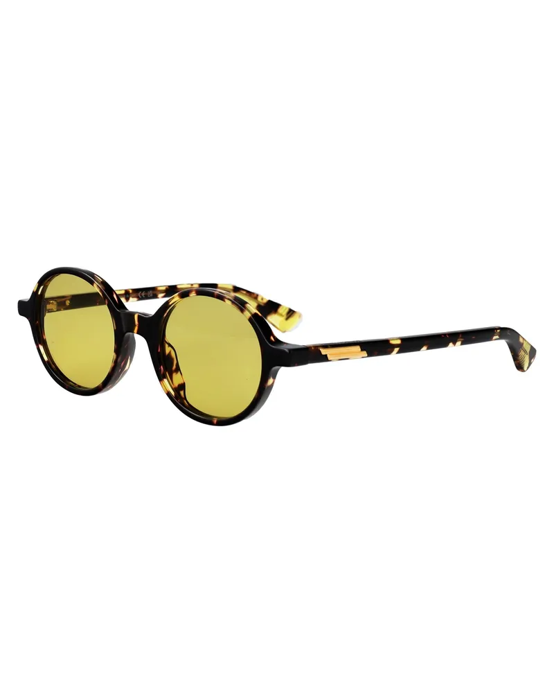 Bottega Veneta Unisex Sunglasses Bv1430s Havana Yellow Acetate Havana-Havana-Yellow Havana/havana/yellow Yellow