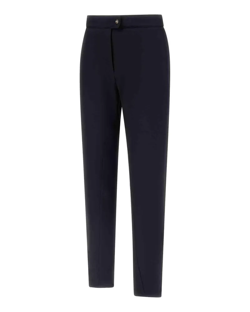 Herno Women's Trousers Navy Blue Polyamide Navy