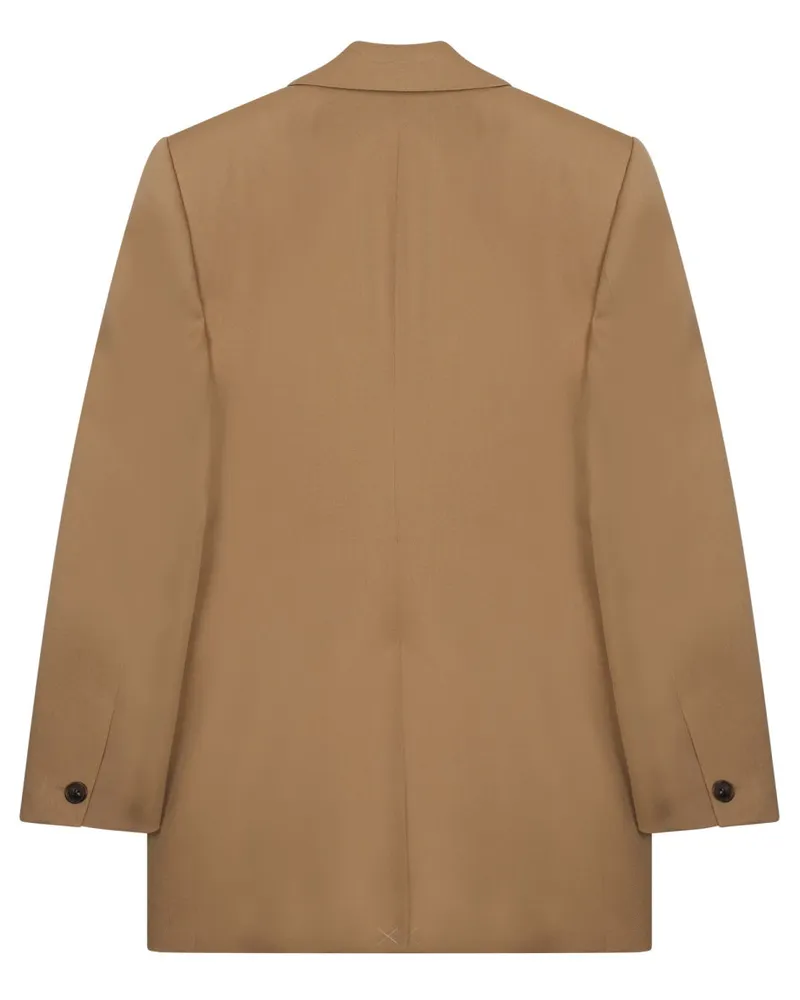 Celine Colonne Jacket — Brown Brown